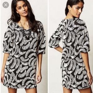Anthropologie Maeve Windfall Shift Dress | sz S